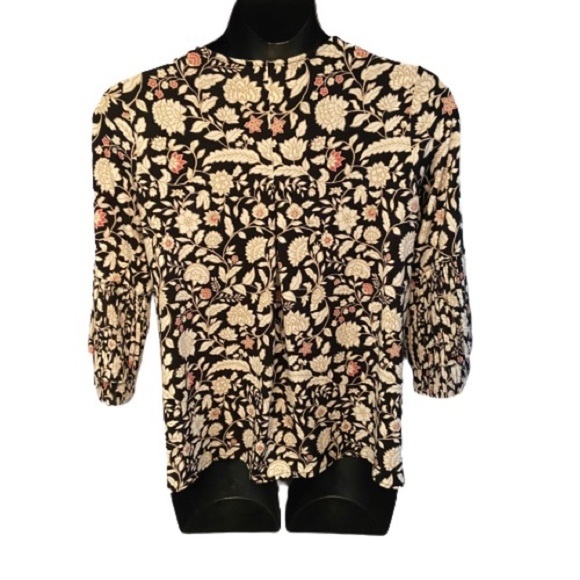 Charter club‎  floral blouse - Picture 2 of 8